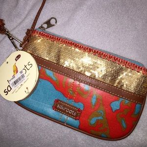 Sak Roots Wristlet NWT!