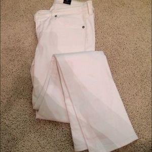 White Anthropologie jeans