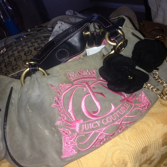juicy couture velour handbag - Picture 1 of 4