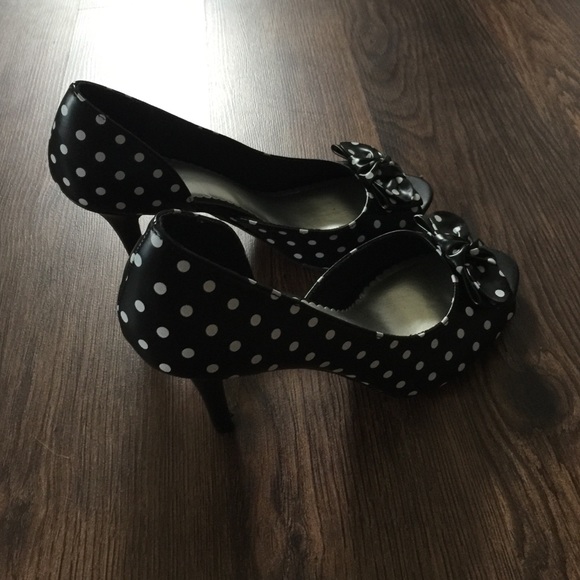 Polka Dot Heels