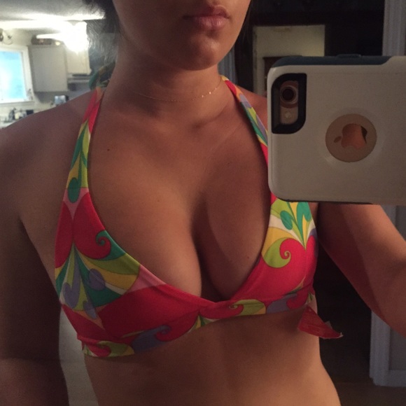San Lorenzo swimsuit top size small bnwt