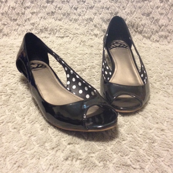 Black slip-ons