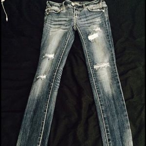 Almost Famous Distressed Jeans