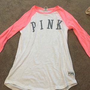PINK 3/4 sleeve shirt