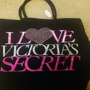 Black Victorias Secret bag