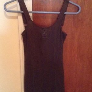 Generra brown cotton tank