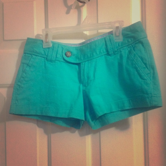 Blue/Green shorts
