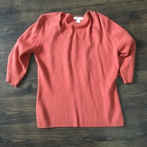 Orange Sweater