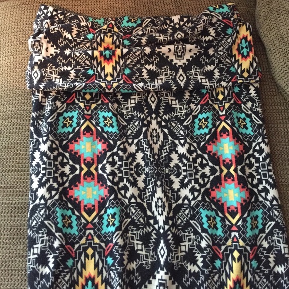 Aztec Maxi Skirt