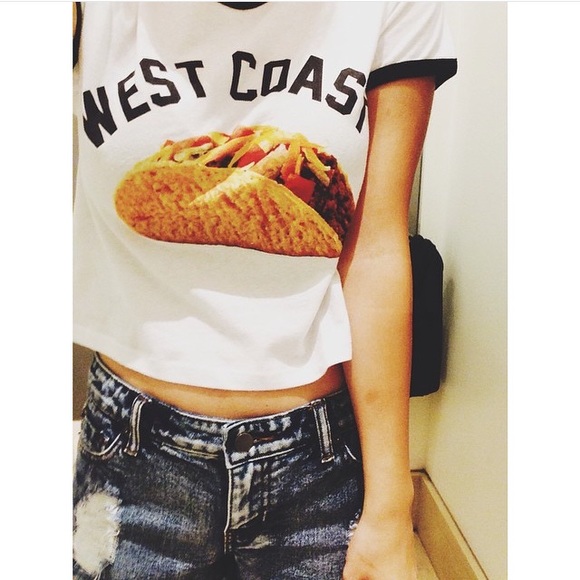 West Coast Taco Crop Tee