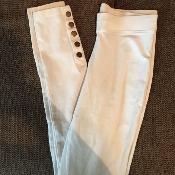 Express SEXY Stretch White leggings-Size XS