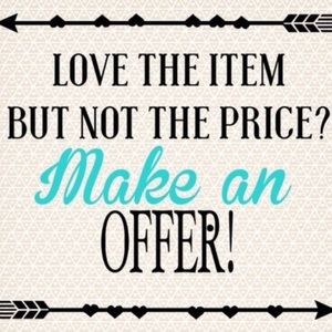 Make me an offer!
