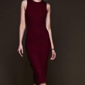 For Love and Lemons Knitz Snow Day Pencil Dress