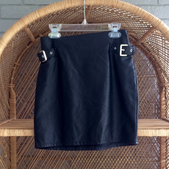 H&M leather skirt!