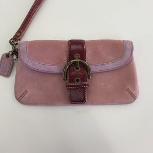 Authentic coach wristlet