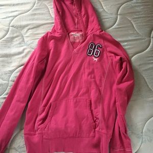 pink VS hoodie