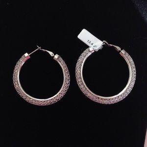 ✨Sterling Silver (925) hoop earrings ✨