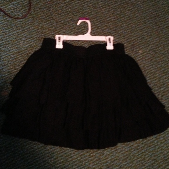 Black never worn Lacey skirt