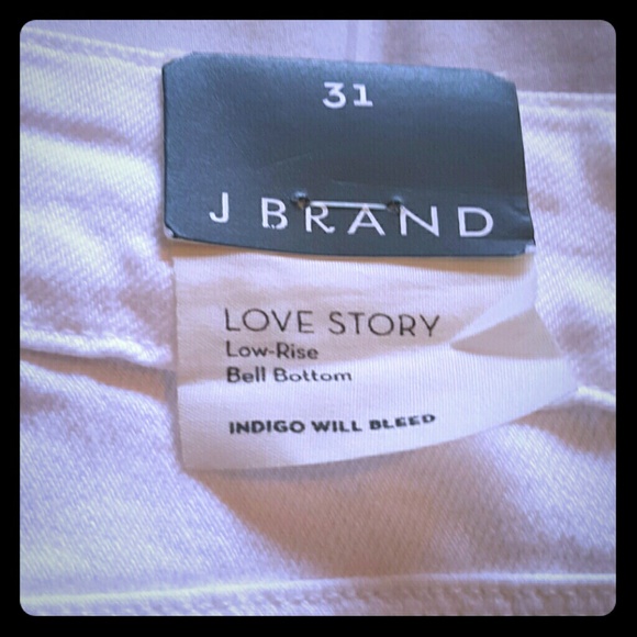 J Brand White jeans