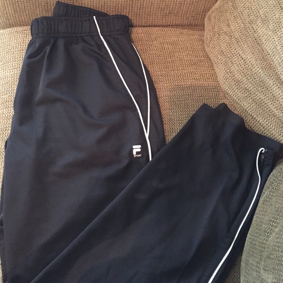 FILA Black Sweapants