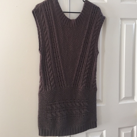 Slouchy free people sweater dress
