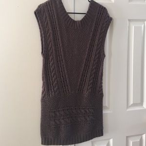 Slouchy free people sweater dress