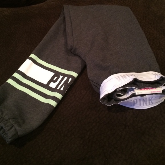 VS PINK Grey Sweats - Picture 4 of 4