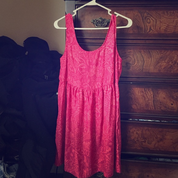 Pink Pasley dress