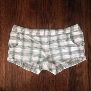 Roxy Plaid Shorts - Size 5