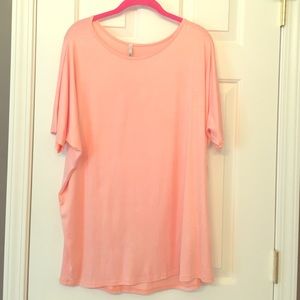 Peach colored top