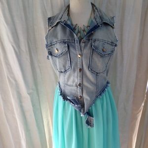 High-Low Modern Cowgirl Dress