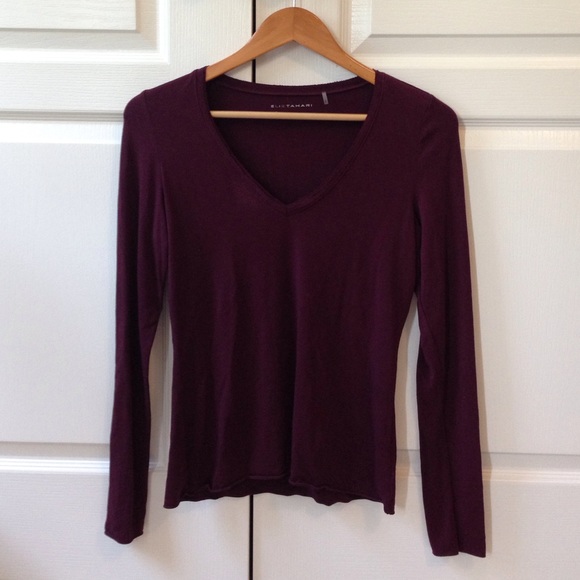 Elie Tahari long sleeve shirt
