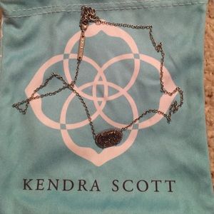 Grey Kendra Scott necklace