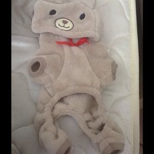 Bear onesie for dogs