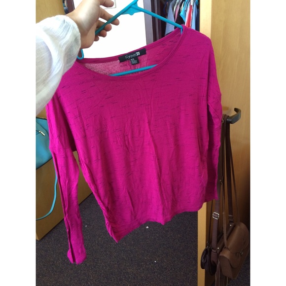 Pink forever 21 top