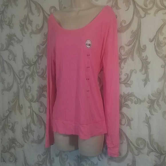 ■SOLD■Vs Pink Open Back Top nwt