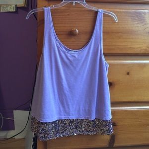 Lavender tank top