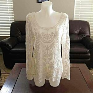 Crochet Lace Top