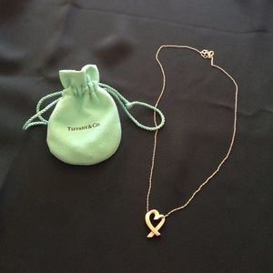 Tiffany & Co. Paloma Picasso Loving Heart Necklace