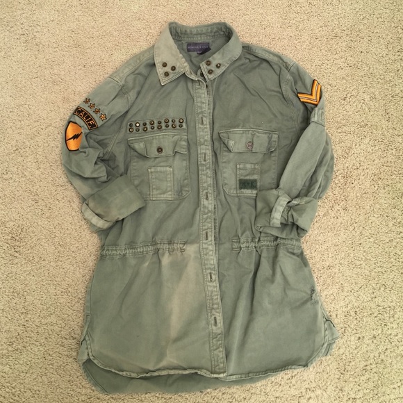 Kendall & Kylie military jacket