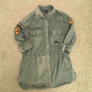 Kendall & Kylie military jacket