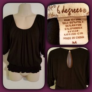 Like new black top❤️💜 Host Pick