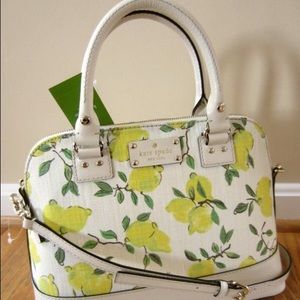 ✨Kate spade lemon handbag satchel