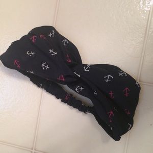 Anchor printed headband