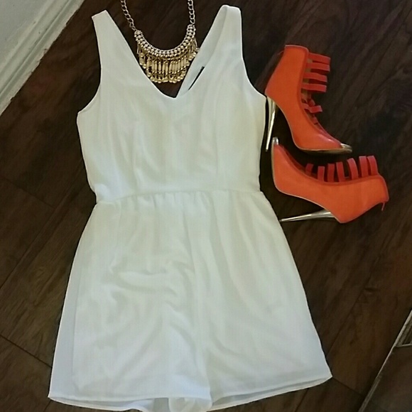 White Romper