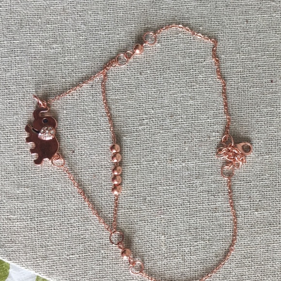 Rose Gold Colored Elephant Anklet❤️ - Picture 2 of 3