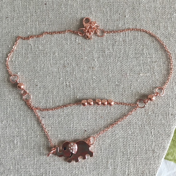Rose Gold Colored Elephant Anklet❤️ - Picture 3 of 3