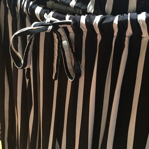 Henri Bendel Pinstripe Pants - Picture 2 of 4