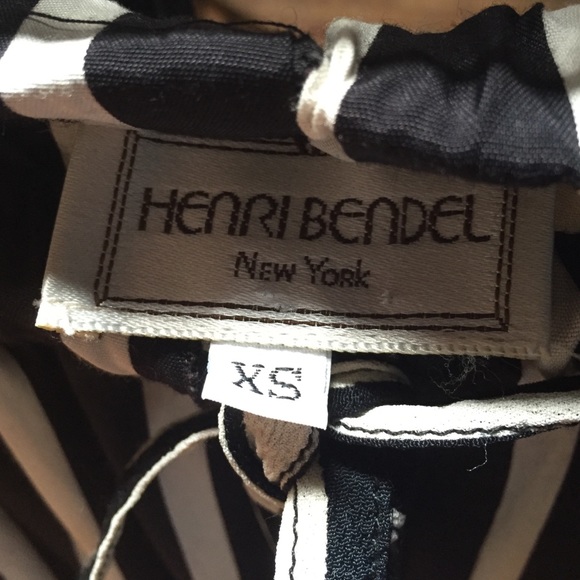 Henri Bendel Pinstripe Pants - Picture 3 of 4