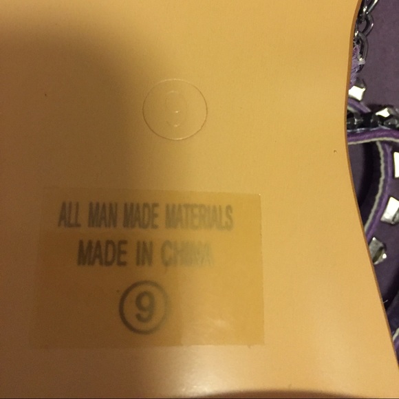 Purple sandals - Picture 4 of 4